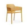 Ghế nhựa cao cấp Net chair màu vàng