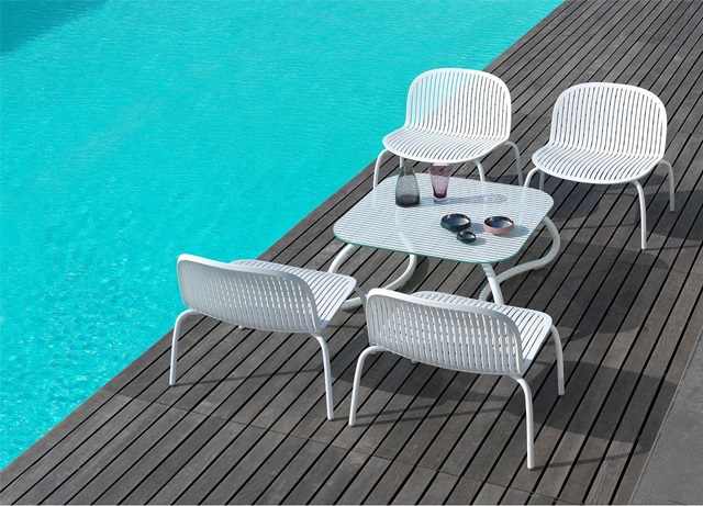 Ghế sân vườn Ninfea Relax Nardi