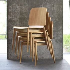 Ghế Grando chair màu gỗ tự nhiên
