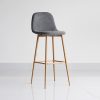 Ghế quầy bar Para Stool cao màu xám đậm