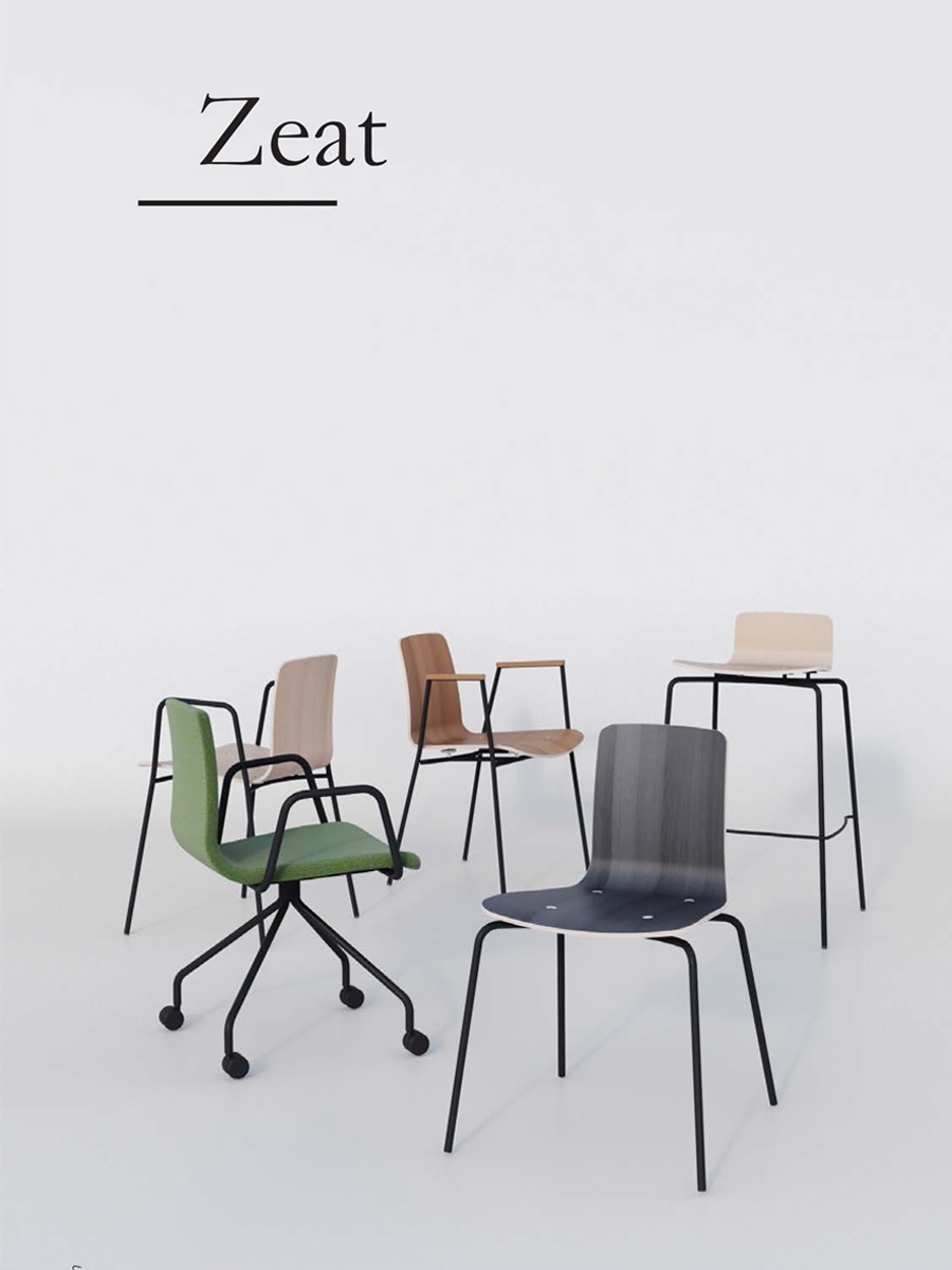 Ghế Zeat arm chair WC019