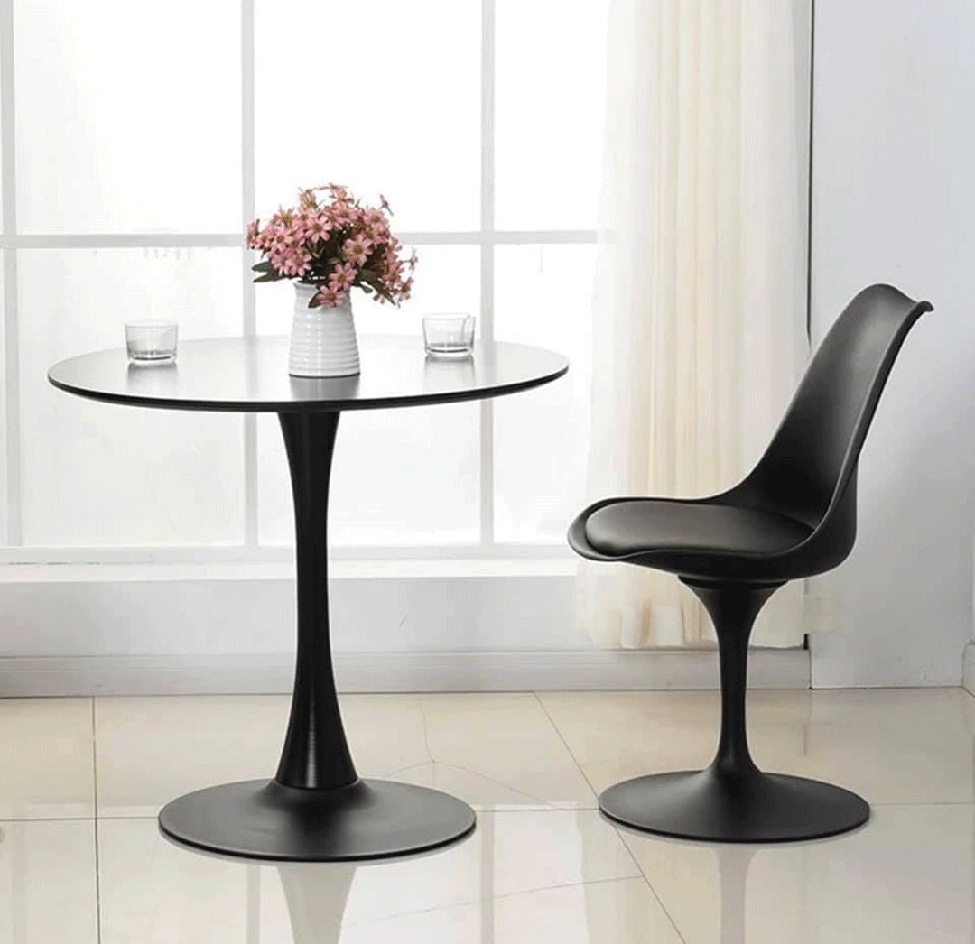 Bàn tròn văn phòng Tulip hiện đại WT003