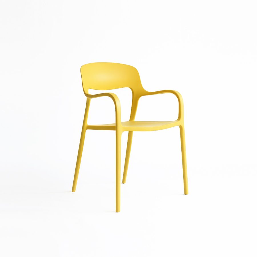 Cho thuê ghế nhựa đúc Mantio ST-WC224
