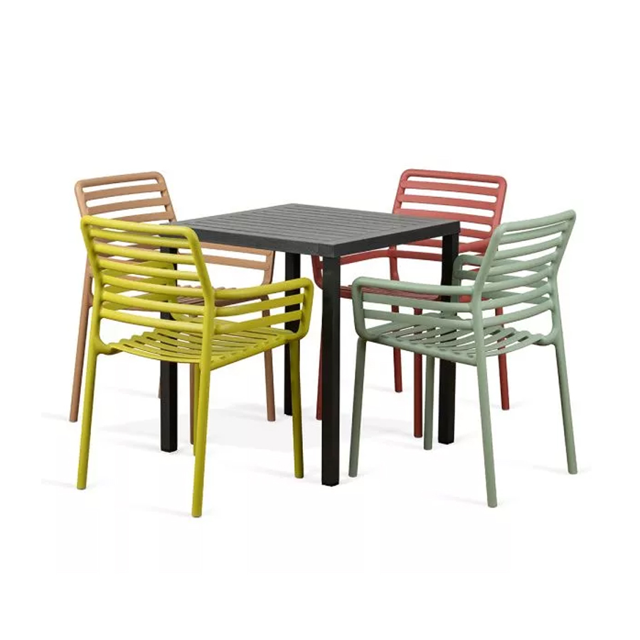 Set 4 Doga amrchair 1 Cube 80 ND-CB043