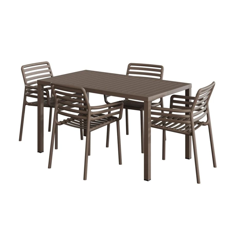 Set 4 Doga Amrchair 1 Cube 140 ND-CB080 - Hình ảnh 4