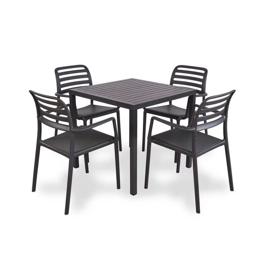 Set 4 Costa armchair 1 Cube 80 ND-CB059