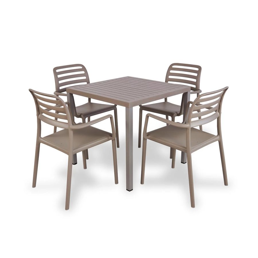 Set 4 Costa armchair 1 Cube 80 ND-CB059 - Hình ảnh 3