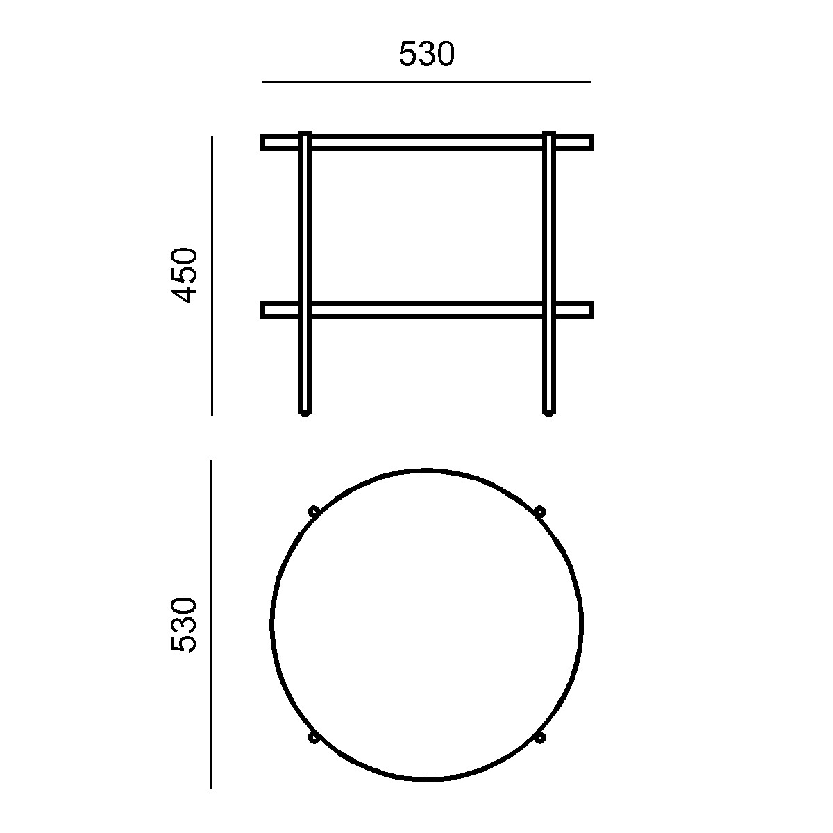 Bàn trà sofa WIN CHAIR