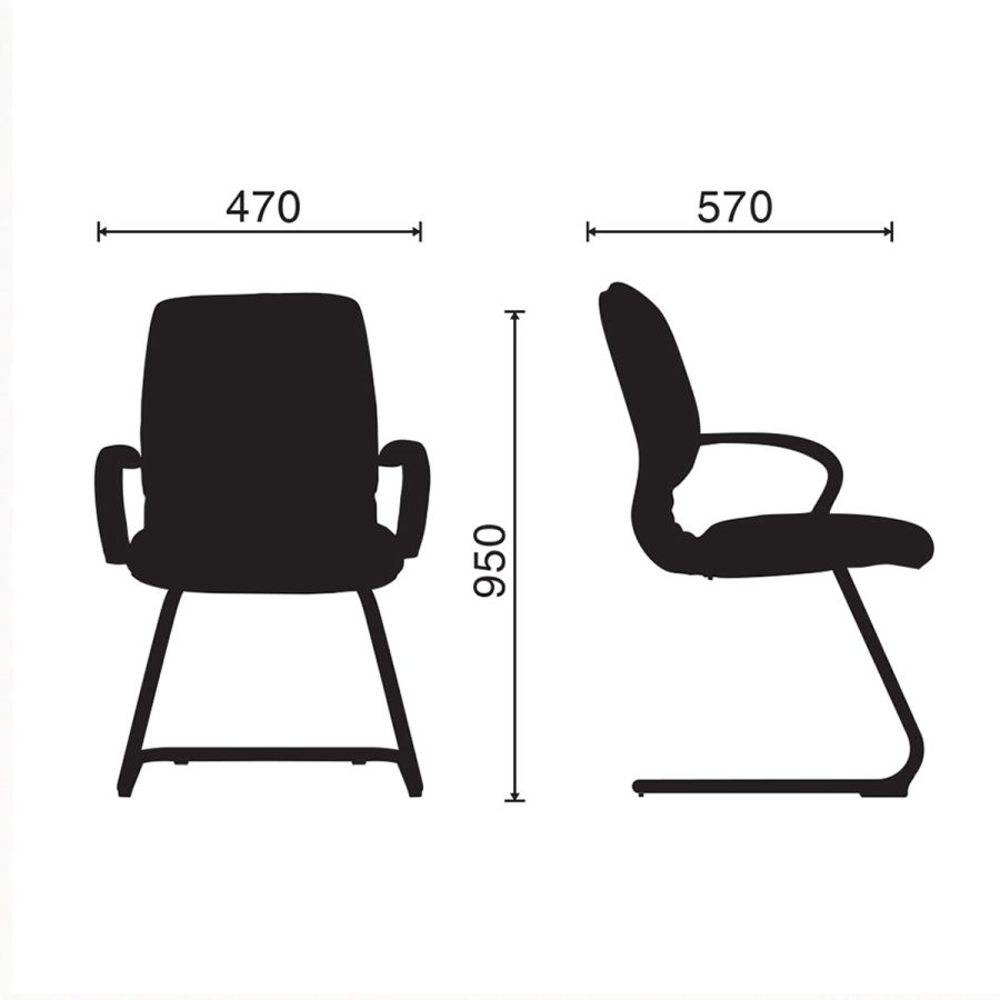 Ghế Văn Phòng Chân Quỳ RPB-WC4074 - Hình ảnh 3