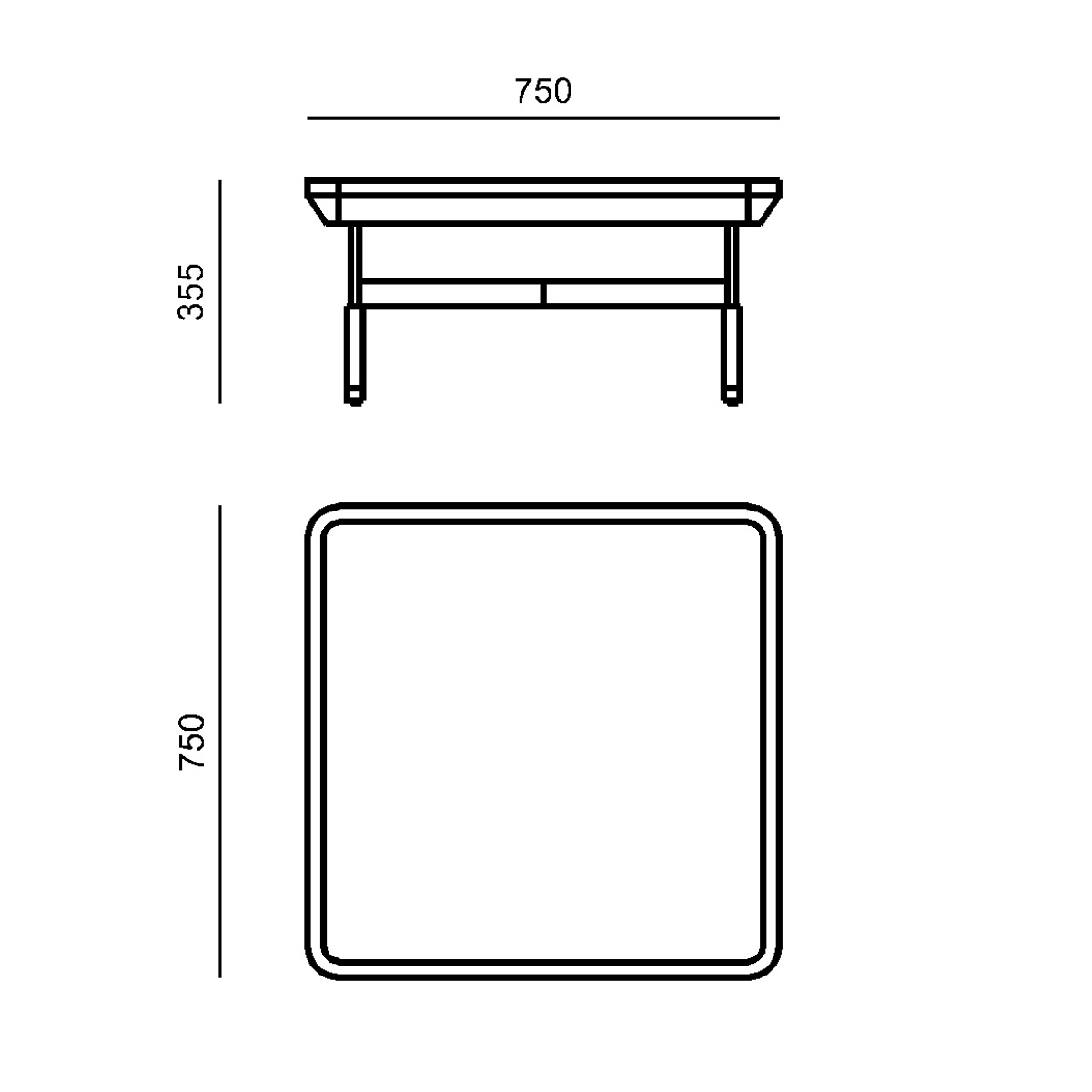 Bàn trà sofa WIN CHAIR